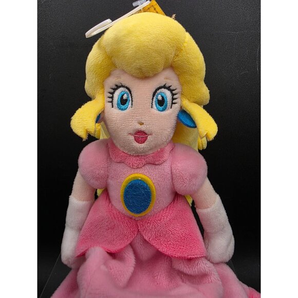 Princess Peach Plush Doll Toy 12" Officially Licensed Stuffed Figure Nintendo Ch - Picture 2 of 9